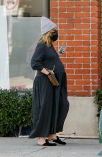 Pregnant ASHLEY TISDALE Out and About in West Hollywood 02/10/2021