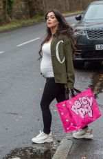 Pregnant CASEY BATCHELOR Out in Hertfordshire 02/02/2021