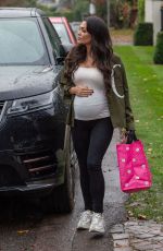 Pregnant CASEY BATCHELOR Out in Hertfordshire 02/02/2021