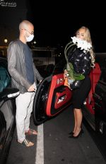 Pregnant CHRISTINE QUINN Shopping at Bristol Farms in West Hollywood 02/26/2021