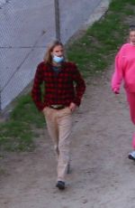 Pregnant ELSA HOSK and Tom Daly Out Hiking in Los Angeles 02/05/2021