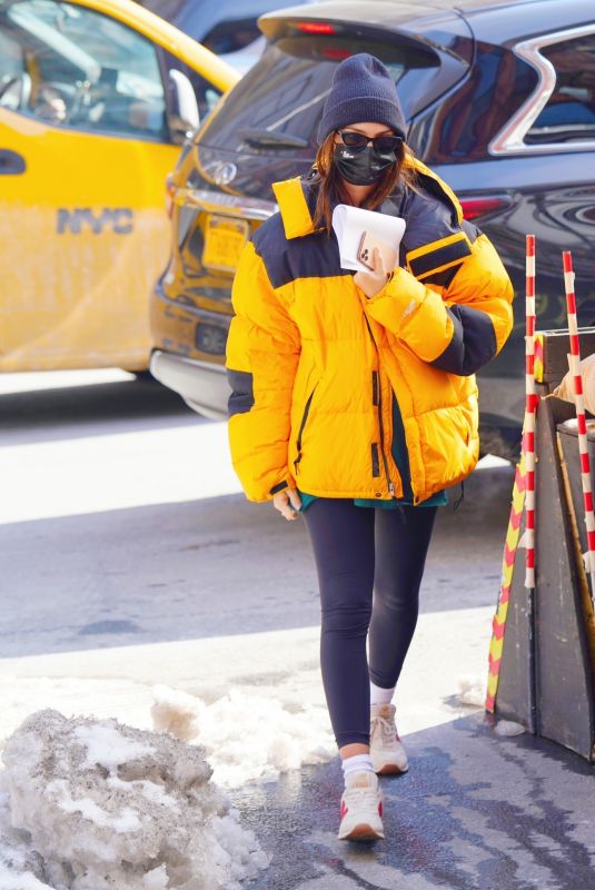 Pregnant EMILY RATAJKOWSKI Heading to a Doctor’s Office in New York 02/10/2021