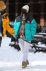 Pregnant EMILY RATAJKOWSKI Out in New York 02/03/2021
