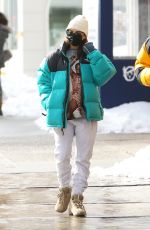 Pregnant EMILY RATAJKOWSKI Out in New York 02/03/2021