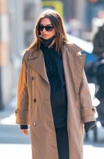 Pregnant EMILY RATAJKOWSKI Out in New York 02/16/2021