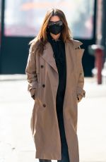 Pregnant EMILY RATAJKOWSKI Out in New York 02/16/2021