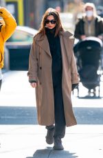 Pregnant EMILY RATAJKOWSKI Out in New York 02/16/2021