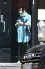 Pregnant EMMA STONE Out in Los Angeles 02/05/2021