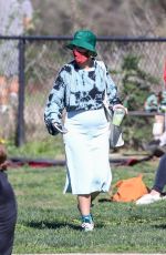 Pregnant HALSEY at a Picnic in Los Angeles 01/31/2021