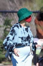 Pregnant HALSEY at a Picnic in Los Angeles 01/31/2021