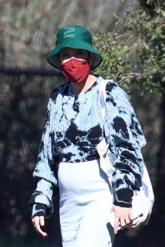 Pregnant HALSEY at a Picnic in Los Angeles 01/31/2021