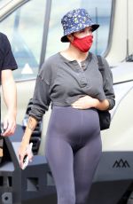 Pregnant HALSEY Out Hiking in Malibu 02/03/2021