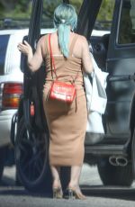Pregnant HILARY DUFF Out and About in Los Angeles 02/27/2021
