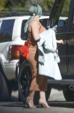 Pregnant HILARY DUFF Out and About in Los Angeles 02/27/2021