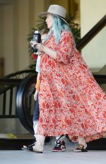 Pregnant HILARY DUFF Out in Los Angeles 02/25/2021