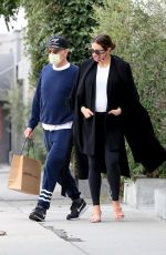 Pregnant KATHARINE MCPHEE and David Foster Out in West Hollywood 02/01/2021