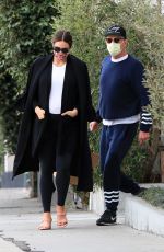 Pregnant KATHARINE MCPHEE and David Foster Out in West Hollywood 02/01/2021