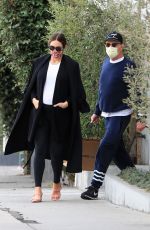 Pregnant KATHARINE MCPHEE and David Foster Out in West Hollywood 02/01/2021
