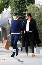 Pregnant KATHARINE MCPHEE and David Foster Out in West Hollywood 02/01/2021