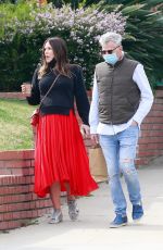 Pregnant KATHARINE MCPHEE and David Foster Out on Valentine