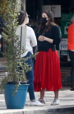Pregnant KATHARINE MCPHEE and David Foster Out on Valentine