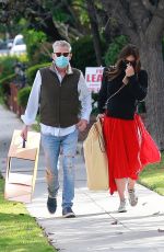 Pregnant KATHARINE MCPHEE and David Foster Out on Valentine