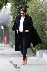 Pregnant KATHARINE MCPHEE Out in West Hollywood 02/01/2021