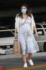 Pregnant KATHARINE MCPHEE Shopping at Fashion Square in Sherman Oaks 02/06/2021