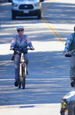Pregnant KATY PERRY and Orlando Bloom Take a Bike Ride in Santa Barbara 01/30/2021