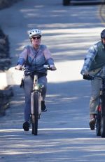 Pregnant KATY PERRY and Orlando Bloom Take a Bike Ride in Santa Barbara 01/30/2021