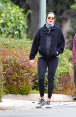 Pregnant MANDY MOORE and Taylor Goldsmith Out on Valentine