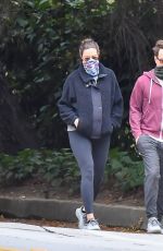 Pregnant MANDY MOORE and Taylor Goldsmith Out on Valentine