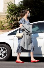 Pregnant MANDY MOORE Out and About in Los Angeles 02/03/2021