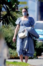 Pregnant MANDY MOORE Out and About in Los Angeles 02/03/2021