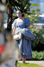 Pregnant MANDY MOORE Out and About in Los Angeles 02/03/2021