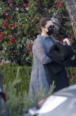 Pregnant MANDY MOORE Out and About in Los Angeles 02/08/2021