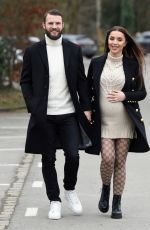 Pregnant NERMINA PIETERS Out in Alderley Edge 02/24/2021