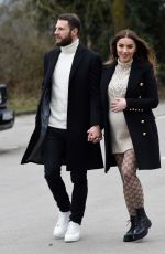 Pregnant NERMINA PIETERS Out in Alderley Edge 02/24/2021