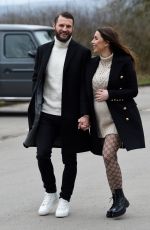 Pregnant NERMINA PIETERS Out in Alderley Edge 02/24/2021