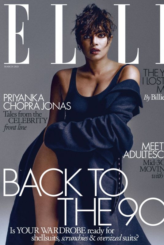 PRIYANKA CHOPRA for Elle Magazine, UK March 2021