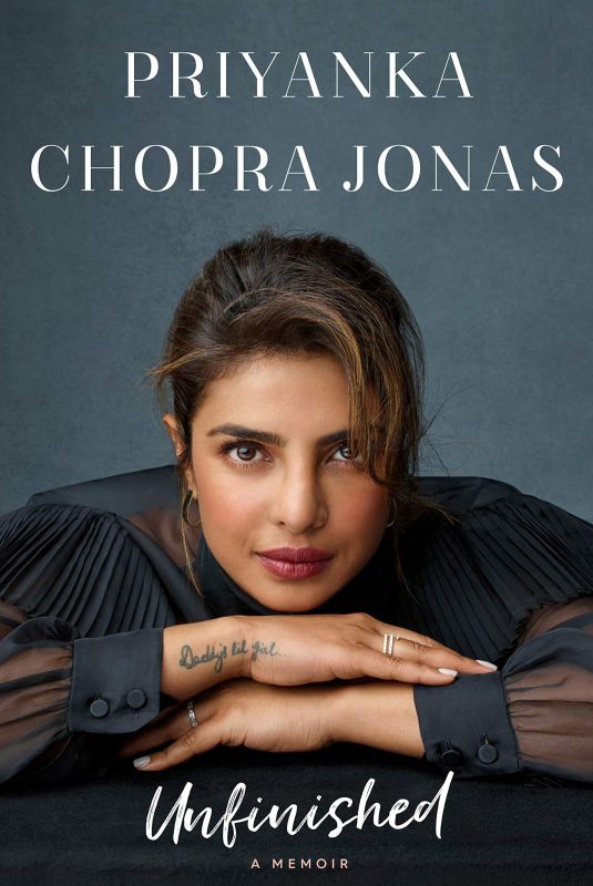 PRIYANKA CHOPRA on the Cover of Her Unfinished Book, 2021