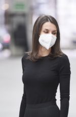 QUEEN LETIZIA OF SPAIN at APM Journalism Awards 2019 and 2020 in Madrid 02/09/2021