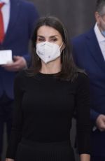 QUEEN LETIZIA OF SPAIN at APM Journalism Awards 2019 and 2020 in Madrid 02/09/2021