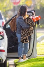 RACHEL BILSON Arrives at a Super Bowl Party in Los Angeles 02/07/2021