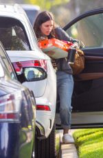 RACHEL BILSON Arrives at a Super Bowl Party in Los Angeles 02/07/2021