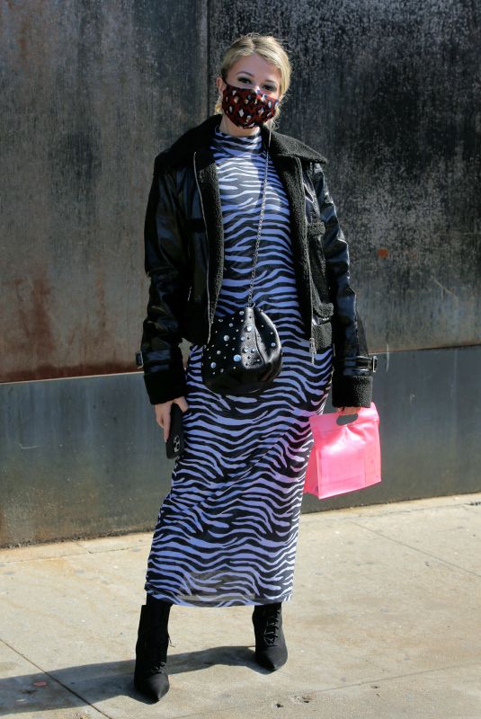 RACHEL HOPE at Rebecca Minkoff Show at New York Fashion Week 02/17/2021