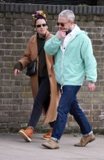 RACHEL MARIAM Out in London 02/23/2021