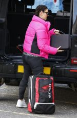 REBEKAH VARDY and Andy Buchanan at Nottingham Ice Rink 02/23/2021