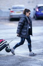 REBEKAH VARDY Arrives at Dancing on Ice Practice in London 02/11/2021