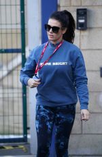 REBEKAH VARDY Arrives at Dancing on Ice Practice in London 02/11/2021